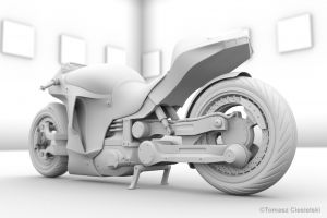 Concept - Red motorbike 3 (AO)