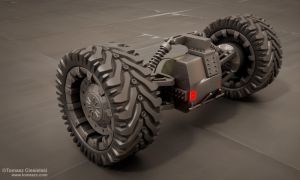 Uniaxial vehicle 2